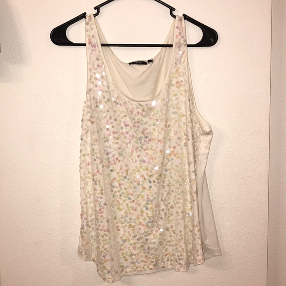Apt. 9 Tops - Sequin Tank Top